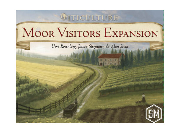 Viticulture Moor Visitors Expansion Expansion till Viticulture Brädspel 